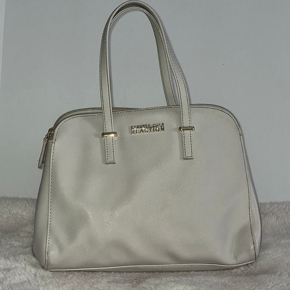 Kenneth Cole Reaction Grey Dome Satchel